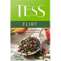 Чай Tess Flirt листовой зеленый с добавками,100г 0648-15