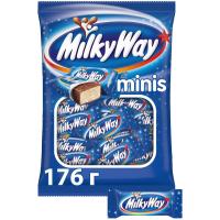 Шоколадный батончик Milky Way мини 176г