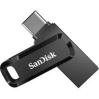 Флеш-память SanDisk Ultra Dual Drive Go 256GB/USB-C/черный(SDDDC3-256G-G46)