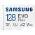 Карта памяти Samsung microSDXC EVO+128Gb+SD adapter