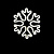 Фигура световая Снежинка 30 см, ААх3 ,USB,бел 7989805