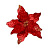 Новогоднее украшение елочное Гранатовый цветок на клипсе 20x26x26см 88841