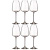 Набор бокалов для белого вина ANSER, 440 мл 6 шт