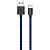 Кабель USB PERO DC-04 micro-USB, 2,5А, 2м, Blue-black