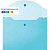 Папка-конверт на кнопке А5 Attache цвет в ассортименте 120 мкм 10 шт/уп