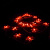 Электрогирлянда Звезды 35 теплых LED ламп, прозрачн провод,6м,220v, 55085