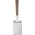 Бейдж Attache 210х80мм со светоотражающей полосой, серый  LEP-3V-1R_553
