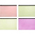 Папка-конверт на молнии Attache Neon А4 150мкм 8шт/уп оранж,жлт,салат,розов