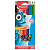 Карандаши цветные Maped COLOR'PEPS трехгранные,пластик,12цв/наб,862702