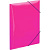 Папка на резинках Attache Neon А4 плотность 500мкм, розовый