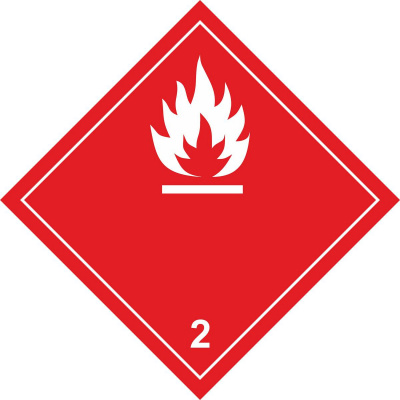 Знак безопасности О3-1 Легковоспламеняющиеся жидкости, 250x250 мм, пленк