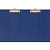 Папка-планшет Attache A3 горизонтальный, с двумя зажимами синий
