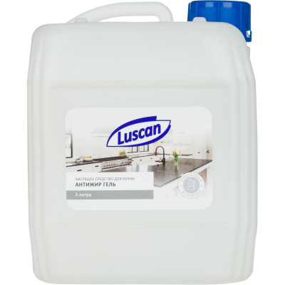 Чистящее средство для кухни Luscan антижир гель 3л
