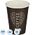 Стакан одноразовый бум односл. 300мл d-90мм SP12 love coffee (MIX) 50шт/уп