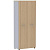 Шкаф SH_Unica   высокий F6G-01(351863) бук/серый