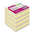Блок для записей Attache Economy на склейке 9х9х9 цветной 65 г