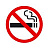 Знак безопасности P01 Запрещается курить (пленка 200х200) уп10шт