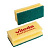 Губки VILEDA "Виледа", комплект 10 шт., для любых поверхностей, желтые, зеленый абразив, 7х15 см, 101397