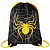 Мешок для обуви BRAUBERG PREMIUM, карман, подкладка, светоотражайка, 43х33 см, "Venomous spider", 271624